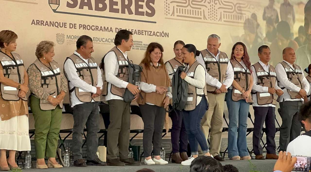 Arranca en Morelos el programa “Sembrando Saberes” para combatir el analfabetismo