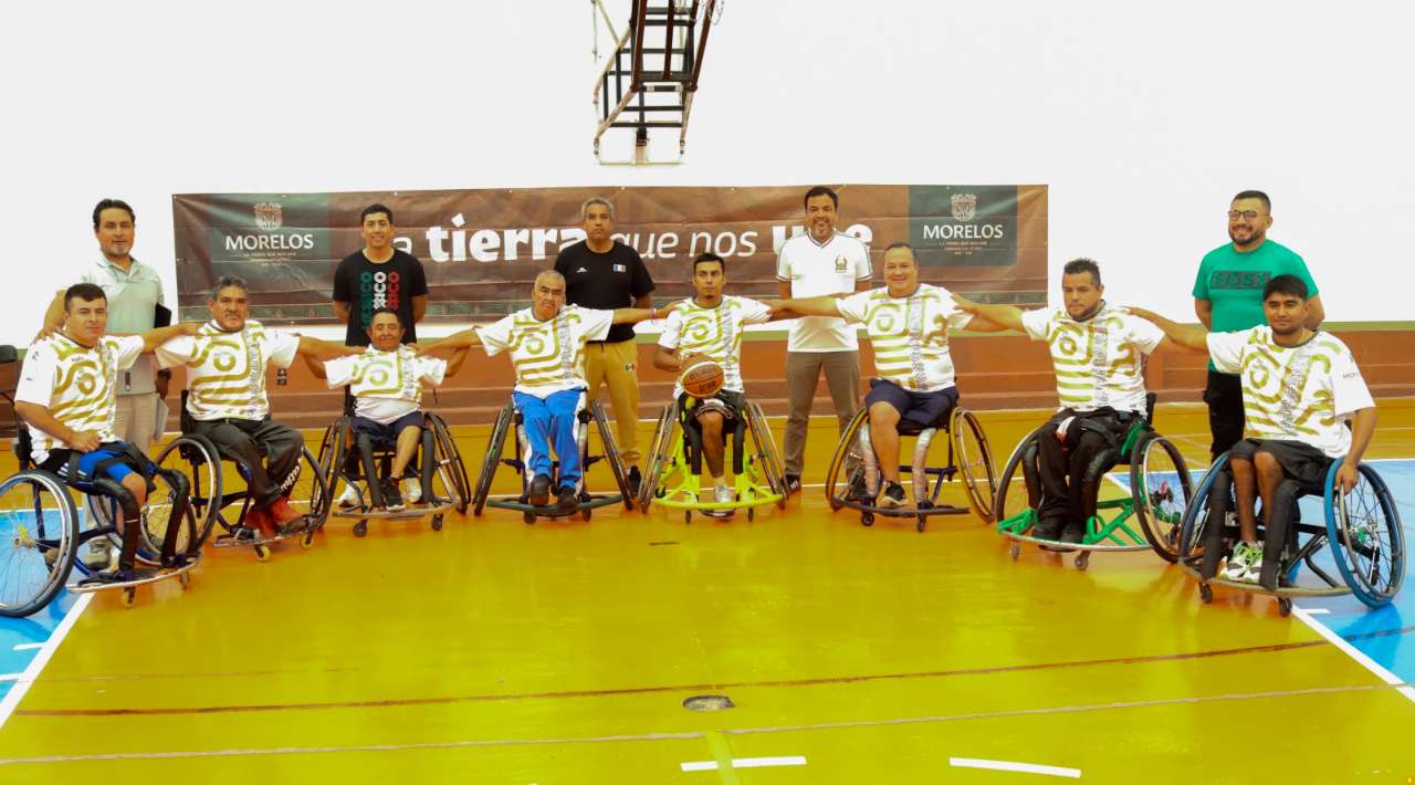 Morelos competirá en el Primer Campeonato Nacional de Baloncesto en Silla de Ruedas 2025