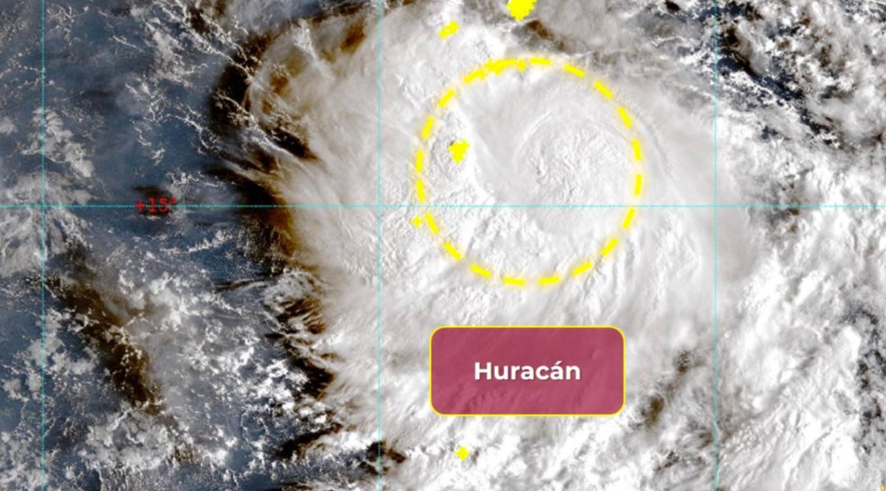 Narda se convierte en huracán categoría 1; amenaza Jalisco, Colima y Michoacán