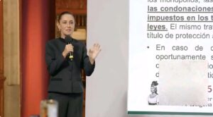 Sheinbaum rechaza negociación “en lo oscurito” con Salinas Pliego: “fuera de la ley, nunca”
