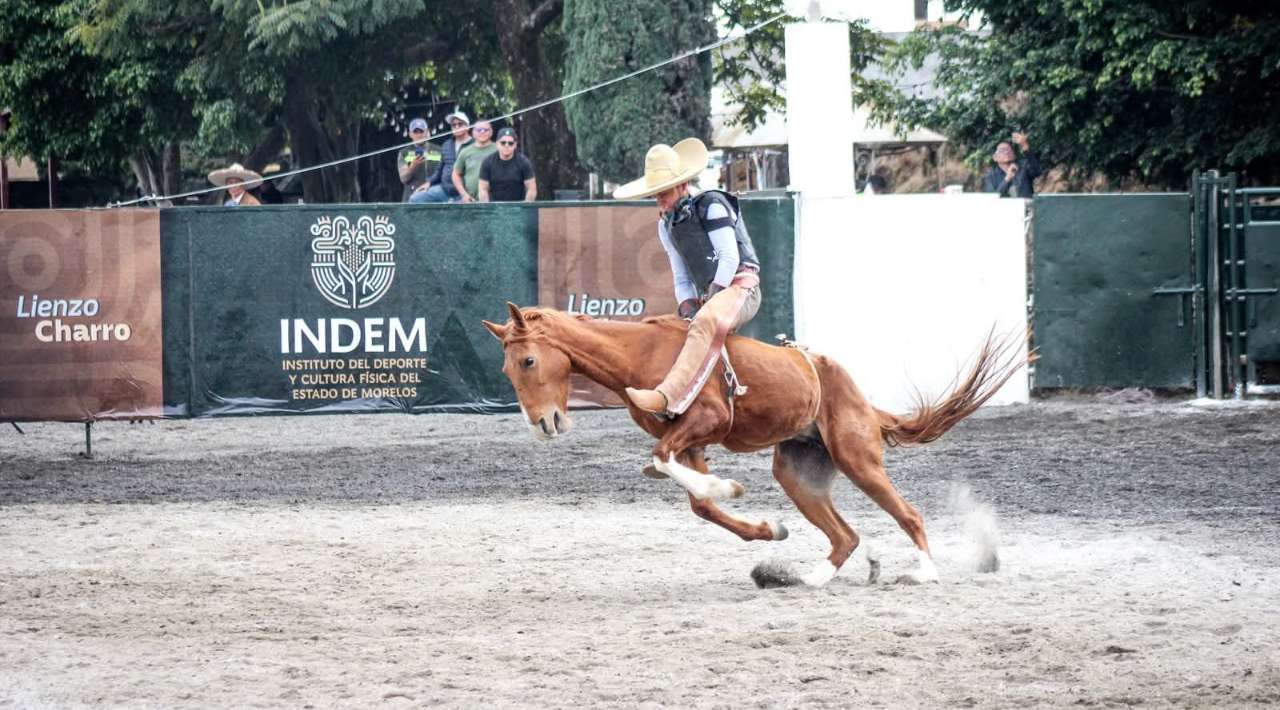 La charrería se vive en las Fiestas Patrias de Morelos