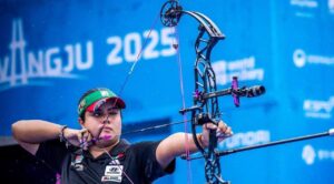 ¡Histórico triunfo para México! Andrea Maya Becerra se coronó campeona del Mundial de Tiro con Arco Gwangju 2025 al vencer a la salvadoreña Sofía Paiz