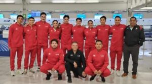 La selección mexicana de patinaje de velocidad, viajó a Beidaihe, China.