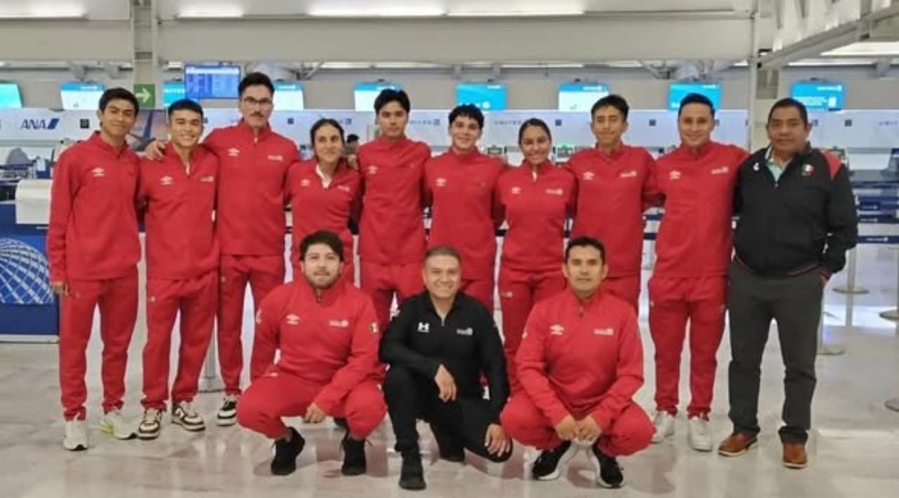 La selección mexicana de patinaje de velocidad, viajó a Beidaihe, China.