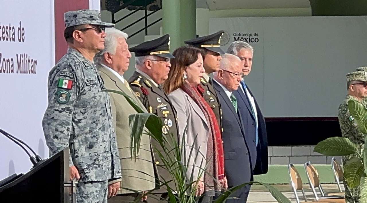 Juan José Montiel Maldonado asume el mando de la 24ª Zona Militar