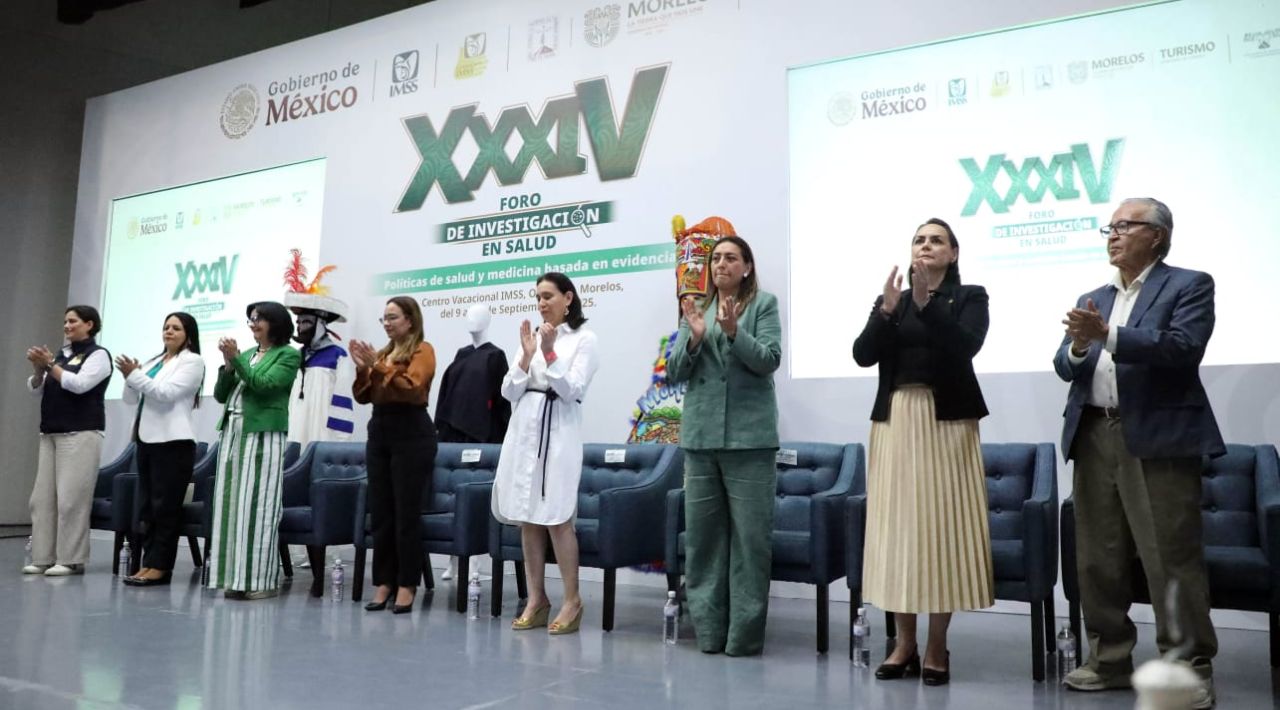 IMSS, a la vanguardia en investigación en salud; realiza foro internacional en Oaxtepec, Morelos