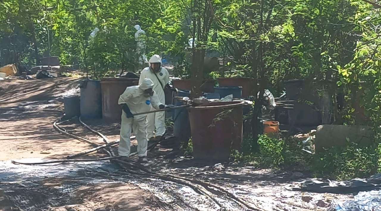 Desmantelan laboratorios y aseguran 21 toneladas de metanfetamina en Durango
