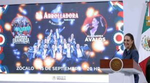 La Arrolladora Banda El Limón encabezará conciertos gratuitos en el Zócalo el 15 de septiembre
