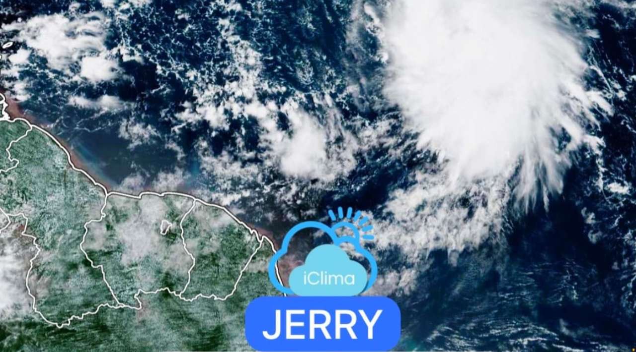 Tormenta tropical “Jerry” se forma en el Atlántico