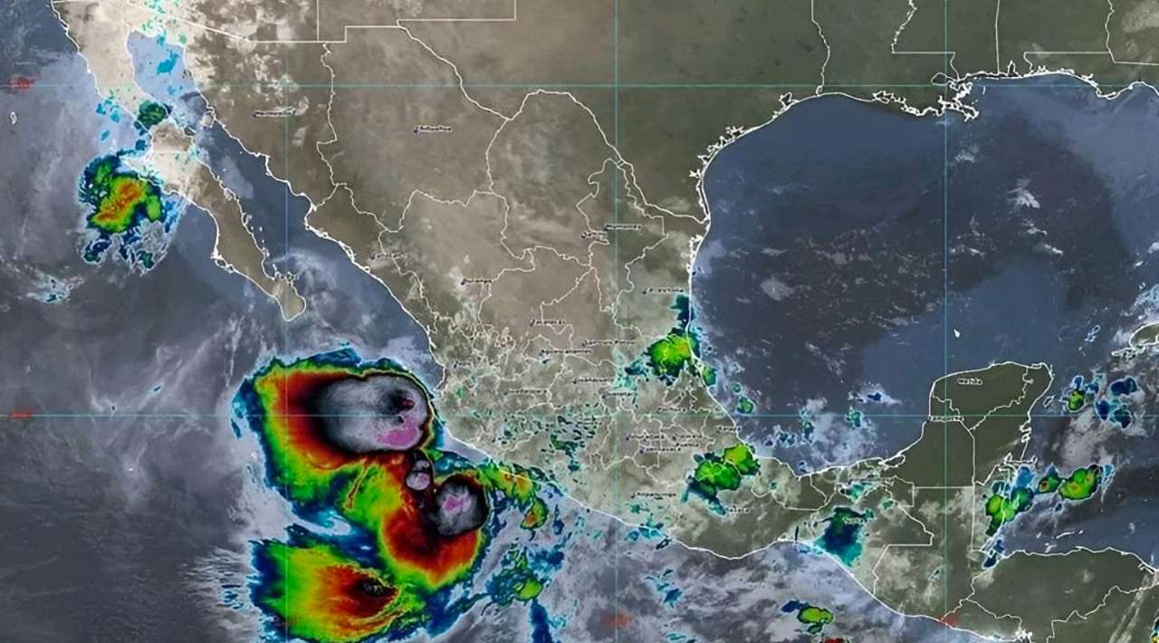 Tormenta “Raymond” provocará lluvias intensas en el Pacífico y centro del país