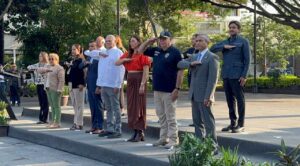 Conmemoran en Morelos el 2 de octubre con izamiento de bandera a media asta