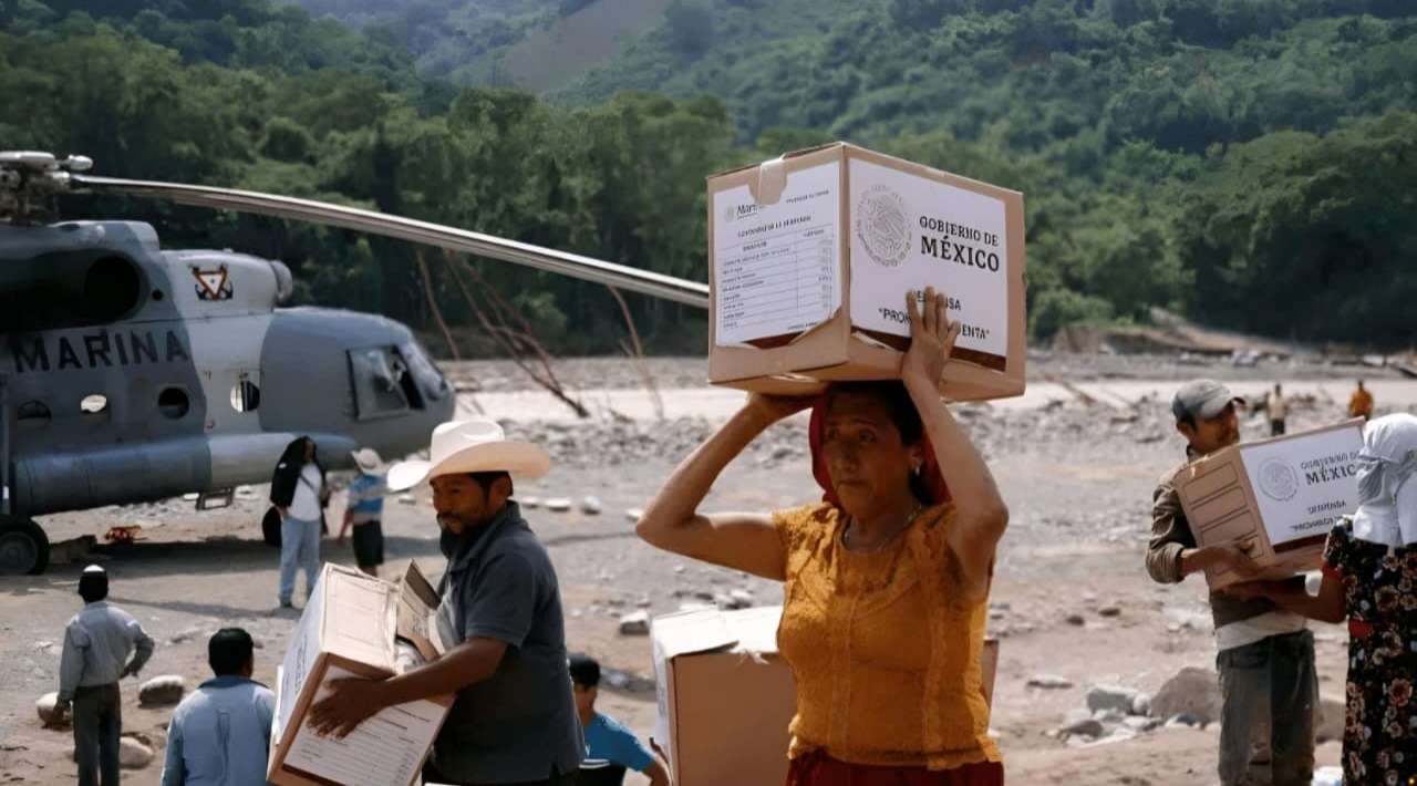 Gobierno logra acceso total a comunidades afectadas por lluvias en cinco estados