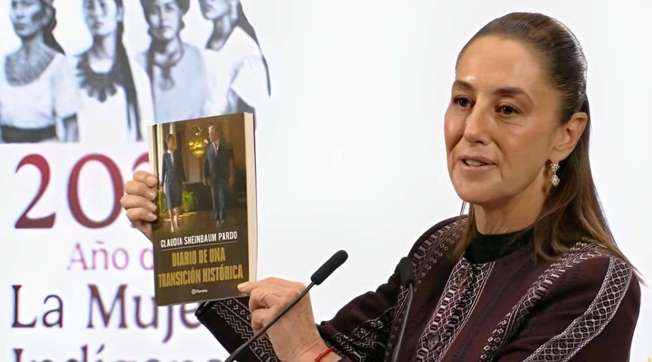 Sheinbaum presenta su libro “Diario de una transición histórica” sobre el cambio de gobierno de 2024