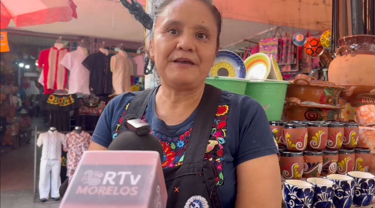 Instalan en Jojutla el mercadito de Día de Muertos con más de 300 comerciantes