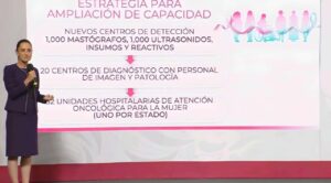 Sheinbaum pone en marcha Modelo de Atención Universal contra el cáncer de mama; anuncia inversión de 8 mil mdp para combatir este padecimiento