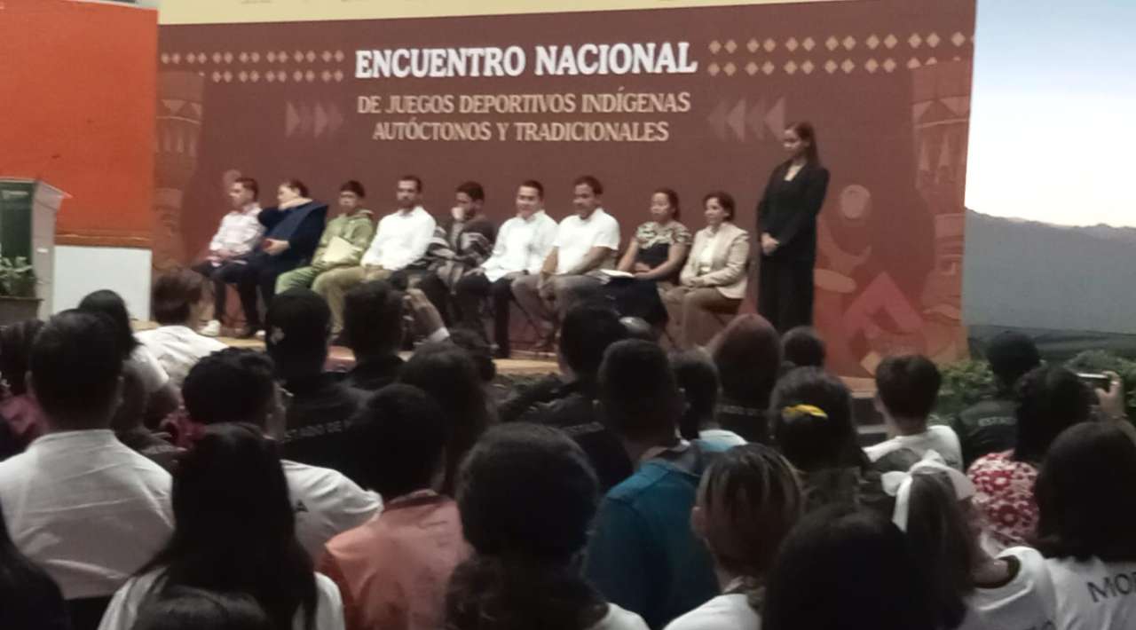 Inauguración del Encuentro Nacional de Juegos Deportivos Indígenas Autóctonos y Tradicionales