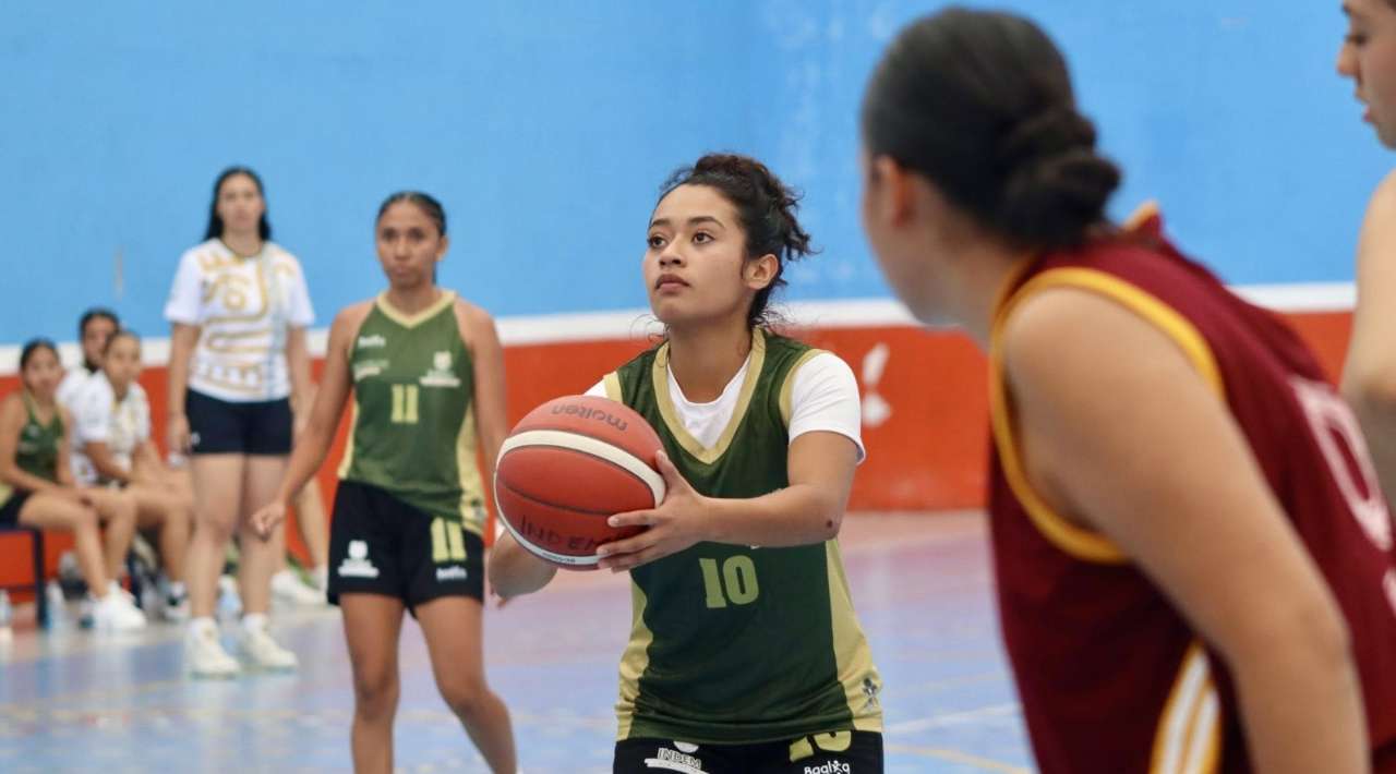 La Selección Estatal de Básquetbol Femenil de Morelos en Acción en el Encuentro Nacional Deportivo Indígena