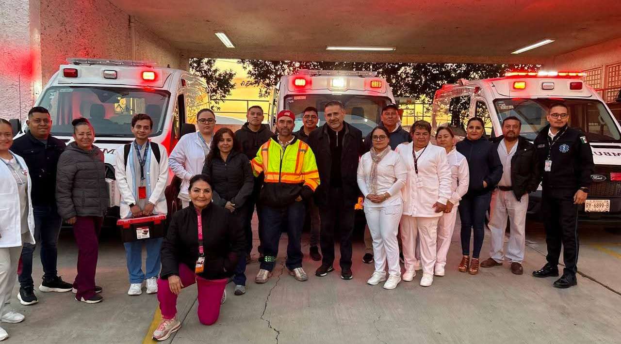 ISSSTE Morelos envía brigadas de salud en apoyo a Puebla ante afectaciones por lluvias