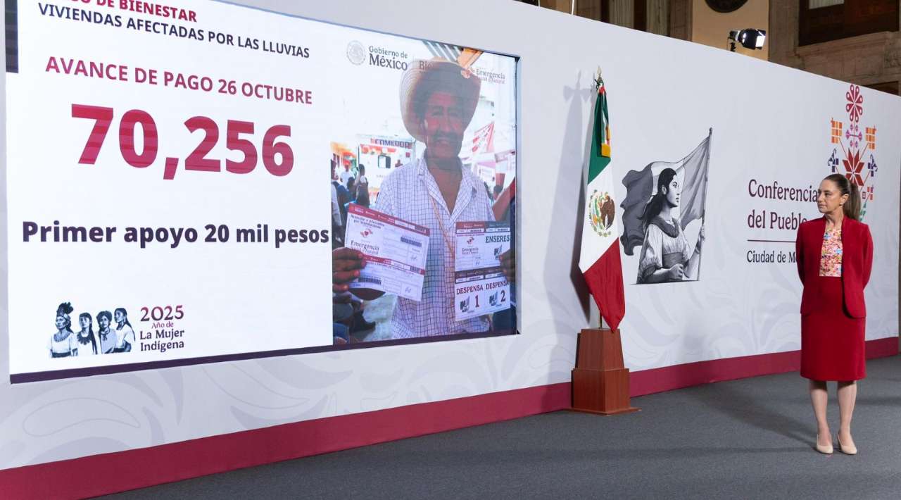 Censadas más de 100 mil viviendas afectadas por lluvias en cinco estados de México