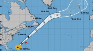 “Melissa” se dirige a Bermudas