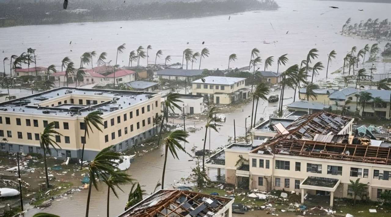 Huracán Melissa se degrada a categoría 2; deja graves daños en Jamaica y Haití