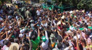 Sheinbaum coordina apoyos a comunidades afectadas por lluvias en San Luis Potosí_