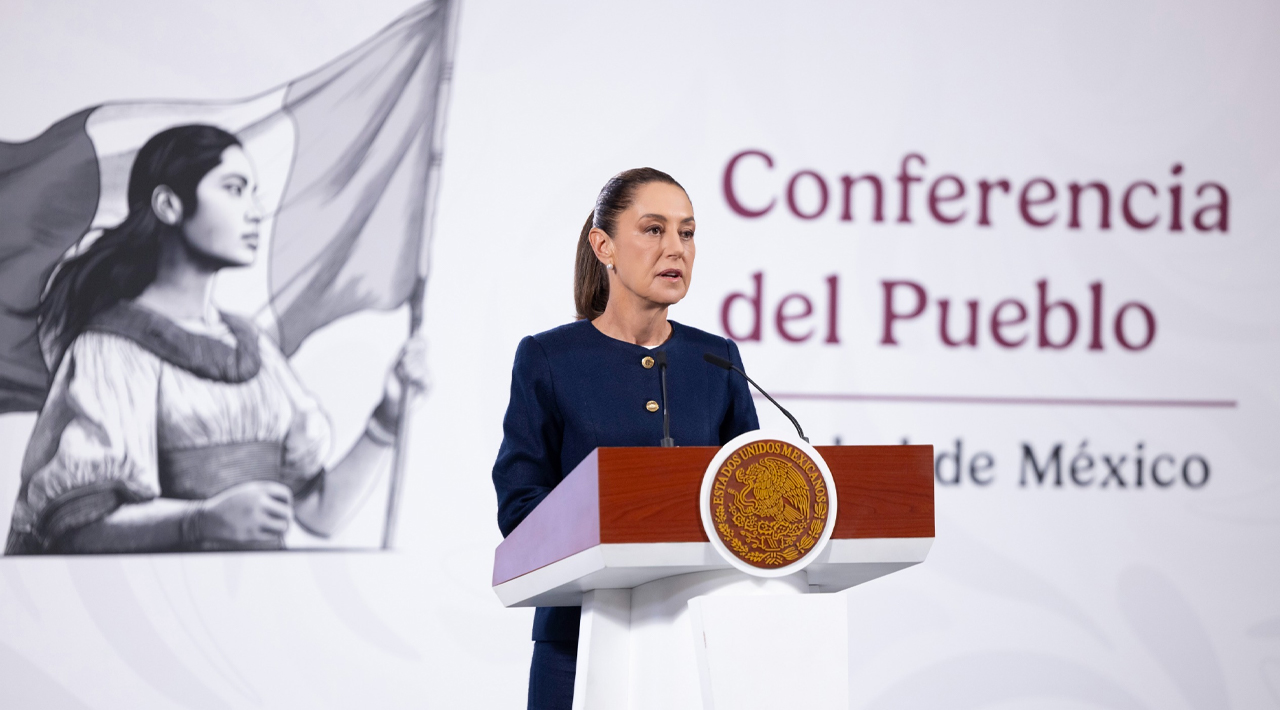 Sheinbaum llama a la unidad de los movimientos progresistas tras triunfo de Rodrigo Paz en Bolivia