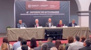 Rinde Penélope Picazo Hernández su cuarto informe al frente de la Comisión de Atención y Reparación a Víctimas en Morelos
