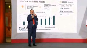 México alcanza récord de inversión extranjera directa al tercer trimestre de 2025