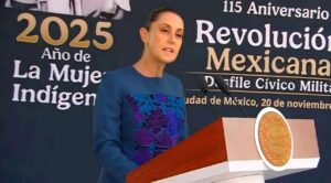Sheinbaum llama a la paz y celebra el legado revolucionario durante ceremonia cívica del 20 de noviembre