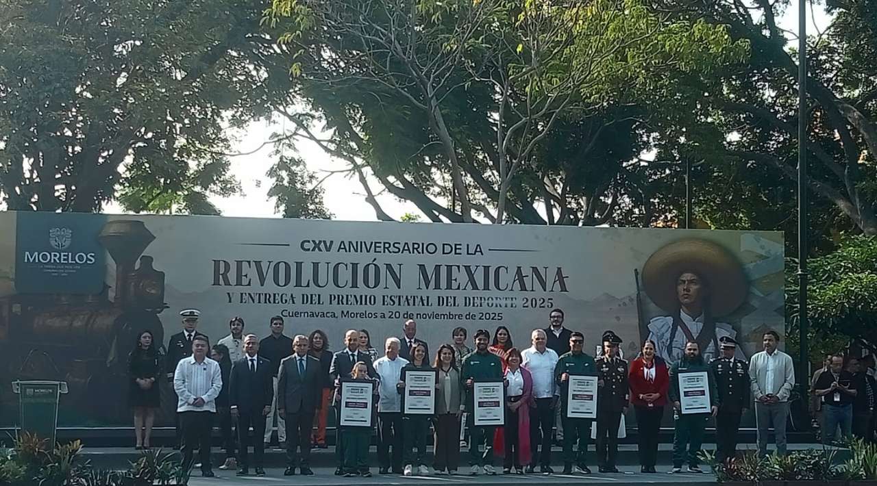 Morelenses reciben el premio estatal del deporte 2025