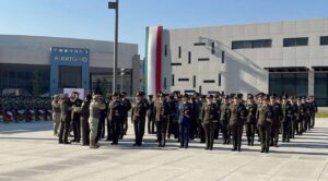 Más de 3 mil elementos de Ejército, Fuerza Aérea y Guardia Nacional ascienden en ceremonia por el 20 de noviembre