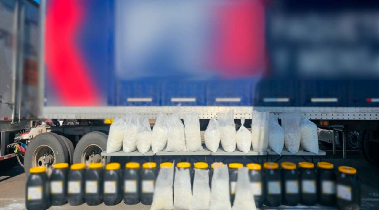 Fuerzas federales decomisan 340 kilos de metanfetamina en Sonora; con valor de 90 mdp