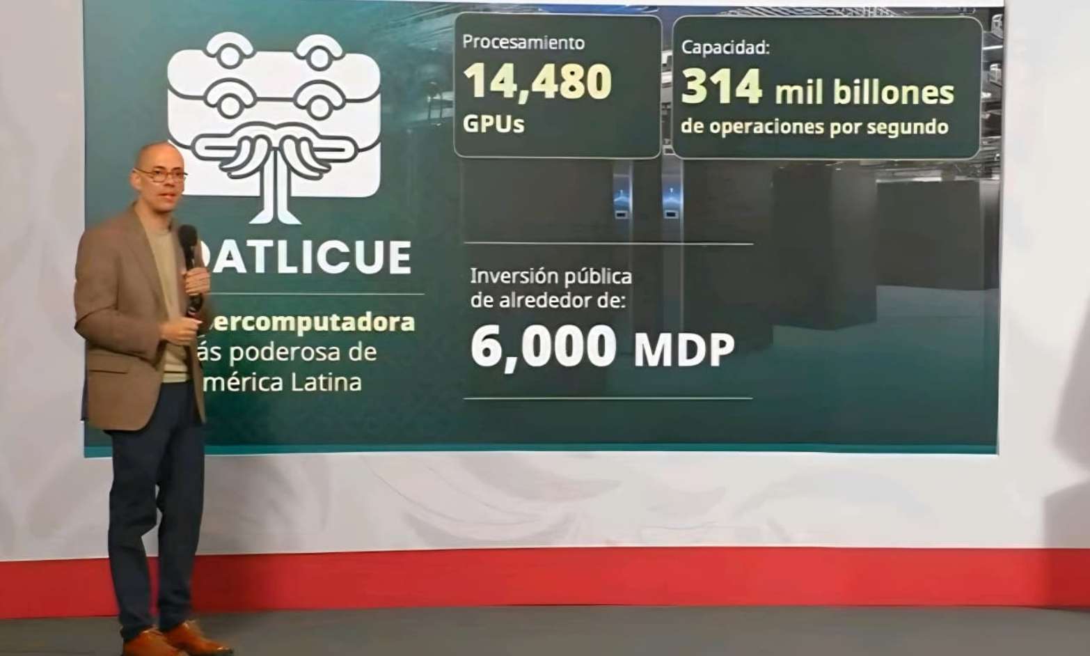 México anuncia ‘Coatlicue’, la supercomputadora pública más poderosa de América Latina