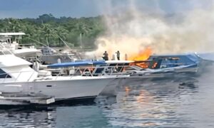 Cinco marinos resultan heridos tras explosión de embarcación en Cozumel