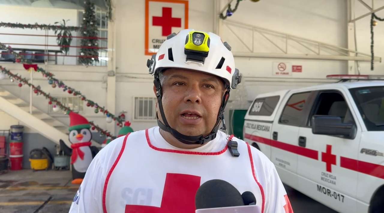 Cruz Roja Morelos realizará caravana navideña del 21 al 23 de diciembre