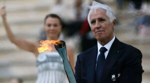 Italia recibe la llama olímpica de los juegos de invierno