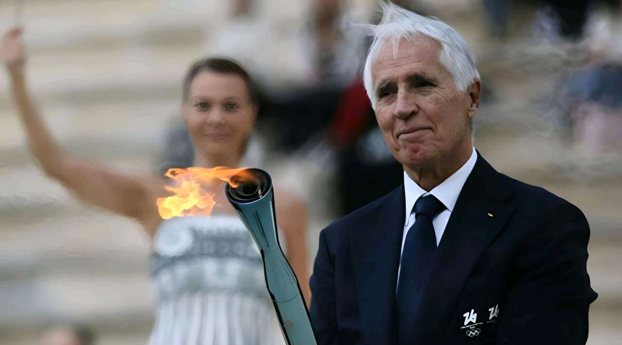 Italia recibe la llama olímpica de los juegos de invierno