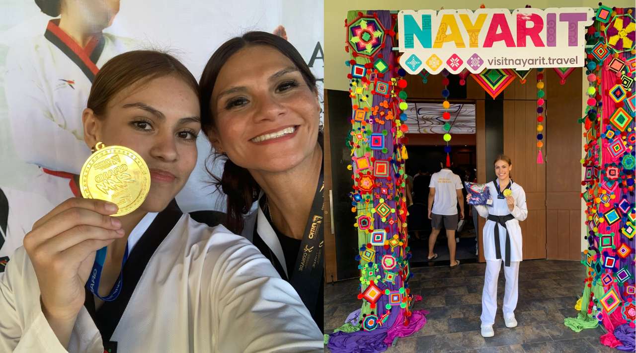 Zaired Amairany Salgado Landa conquista el oro en el Grand Slam de Taekwondo y confirma su lugar en la élite nacional