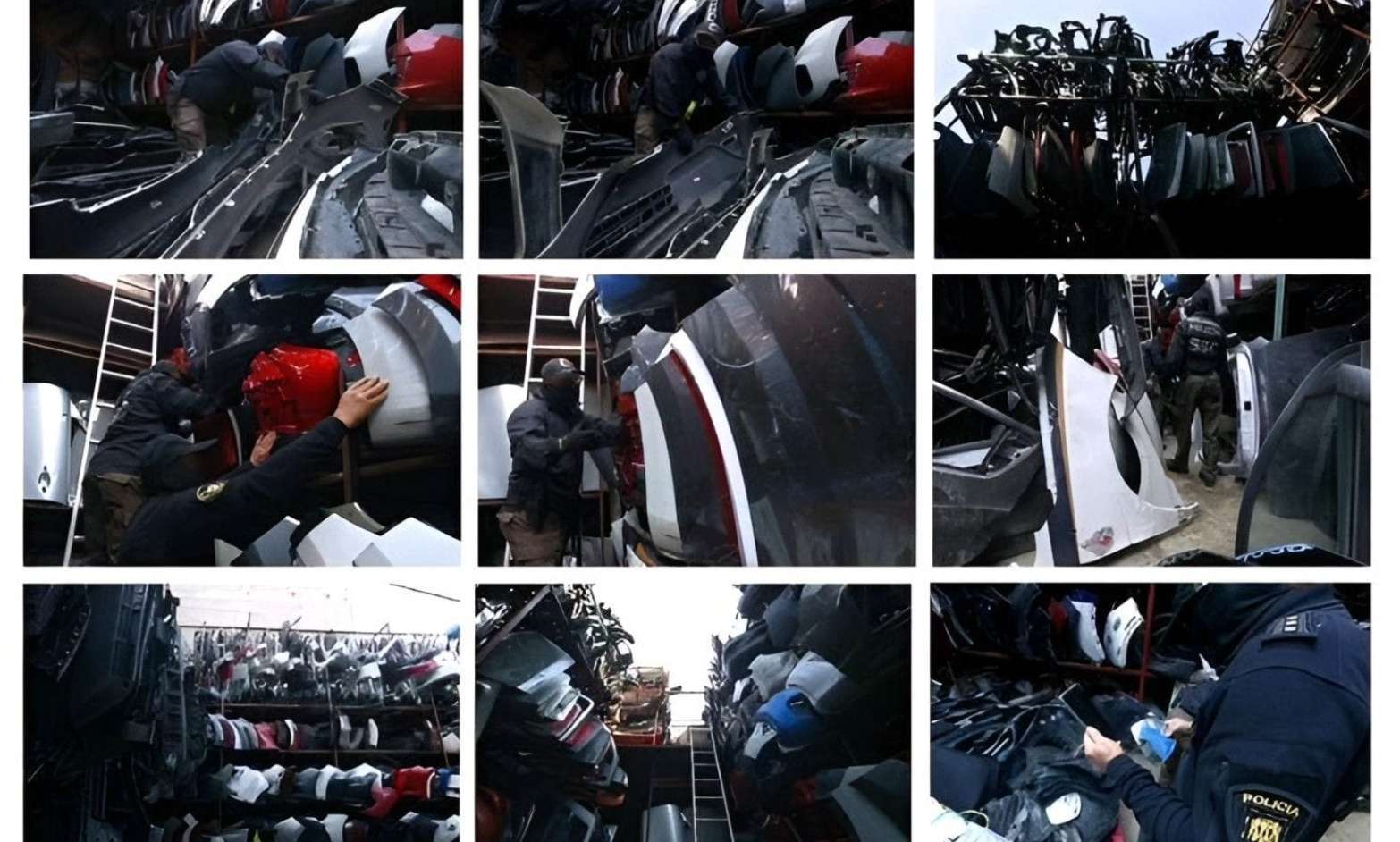 Aseguran en CDMX mil 863 toneladas de autopartes en operativos