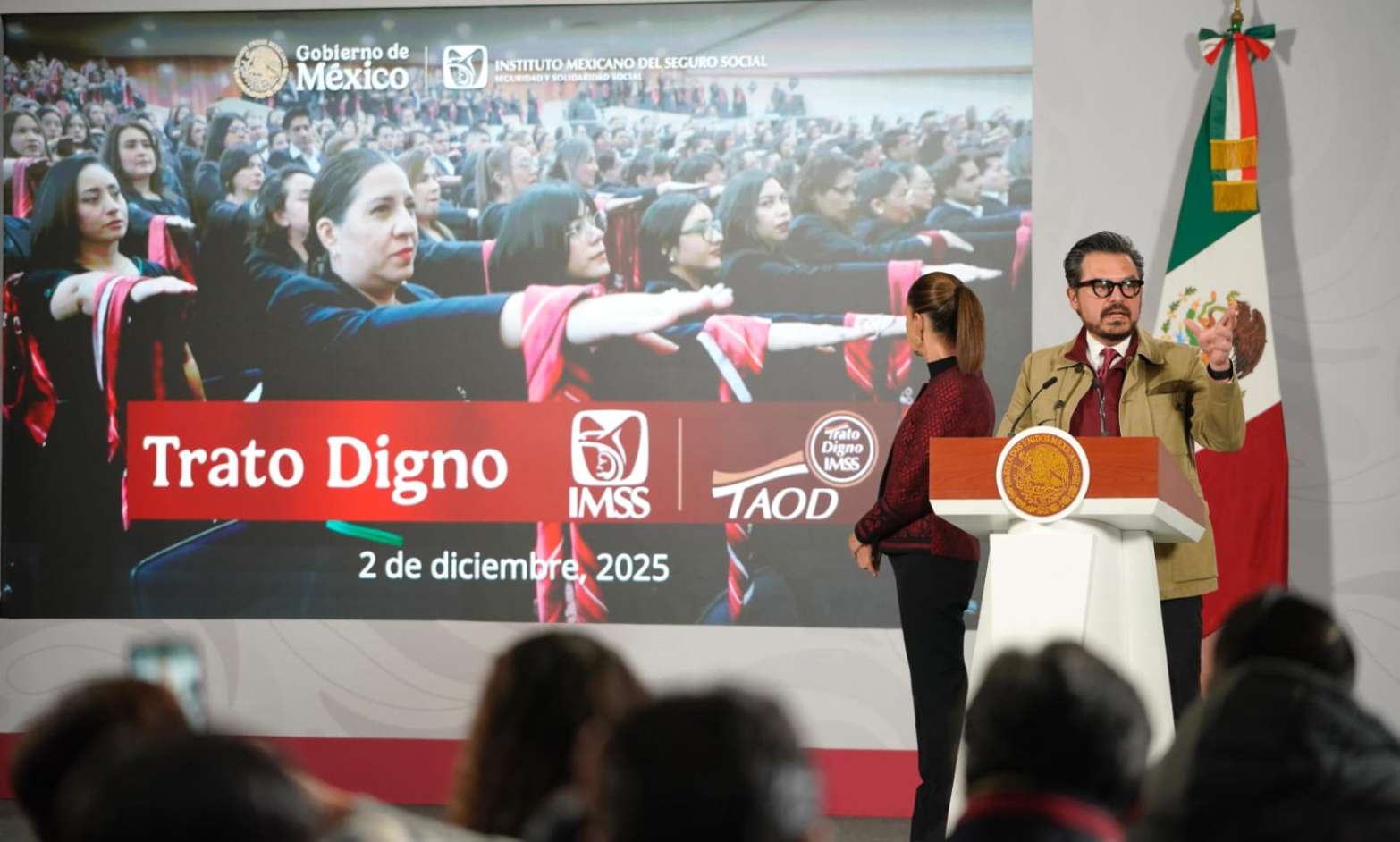 IMSS relanza Estrategia de Trato Digno con más de 2 milAgentes y mil módulos en sus unidades médicas