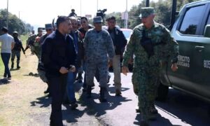 Supervisa García Harfuch avances del Plan Michoacán por la Paz y la Justicia en Uruapan