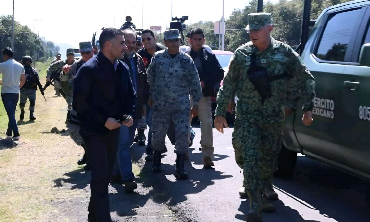 Supervisa García Harfuch avances del Plan Michoacán por la Paz y la Justicia en Uruapan