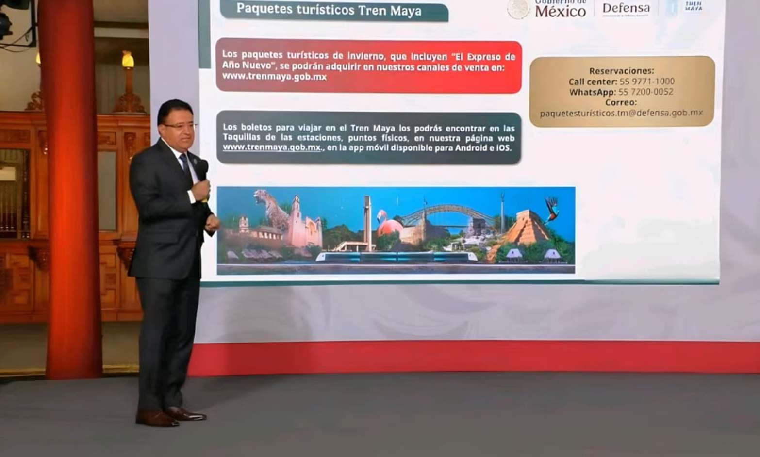 Tren Maya lanza veinte paquetes turísticos para diciembre