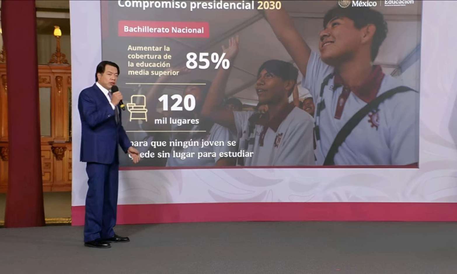 SEP reporta 85% de avance en ampliación de espacios para educación media superior