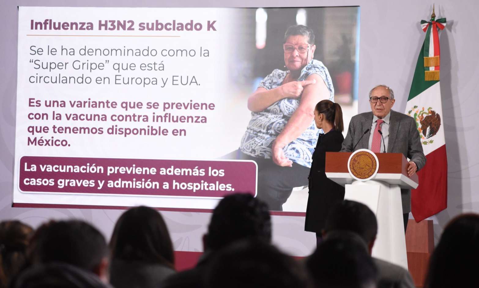 Salud descarta riesgo por “súpergripa”; solo un caso de influenza H3N2 en México