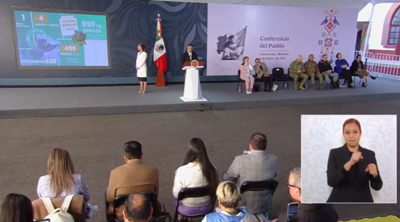 SSPC destaca resultados en combate al delito en Morelos