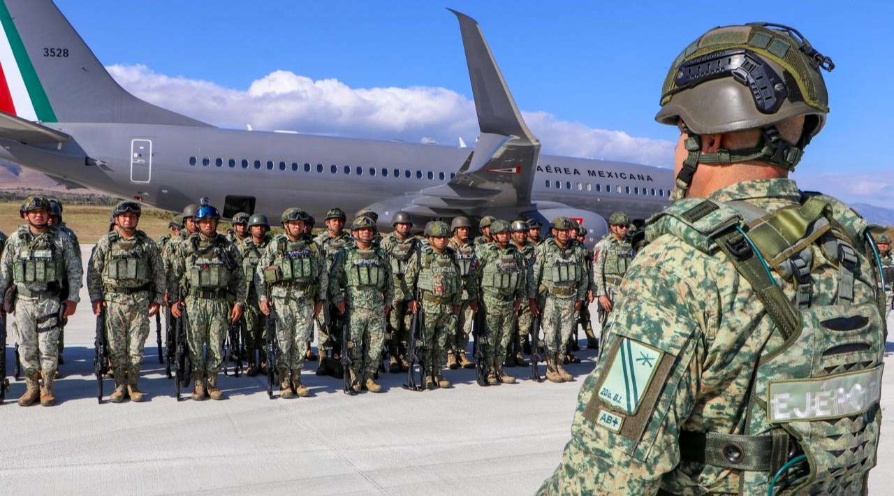 Defensa despliega mil 600 efectivos en Sinaloa