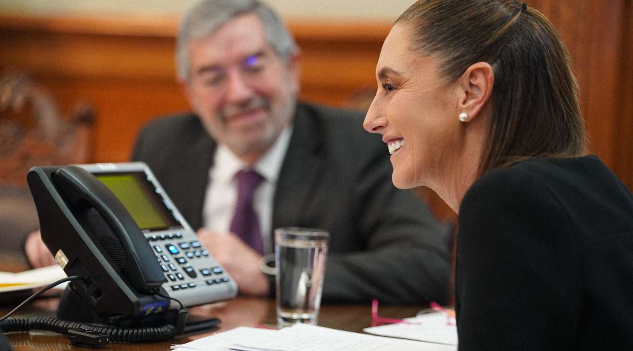 Sheinbaum sostiene llamada telefónica con Donald Trump