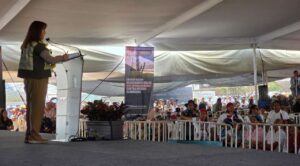Gobernadora destaca inversión histórica y acciones integrales en la región norte durante informe en Tepoztlán